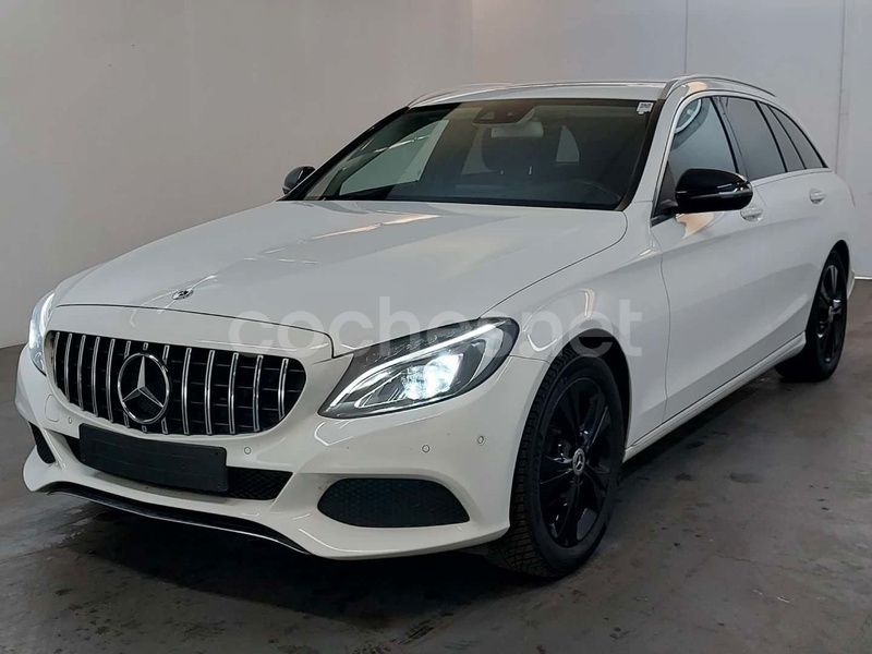 Blanco Usado 2017 Mercedes C180 Familiar | 19.900 € (Precio justo) - Imagen 1/4