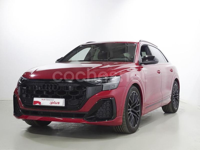 Rojo Usado 2024 Audi Q8 Sport SUV | 84.600 € (Precio justo) - Imagen 1/4