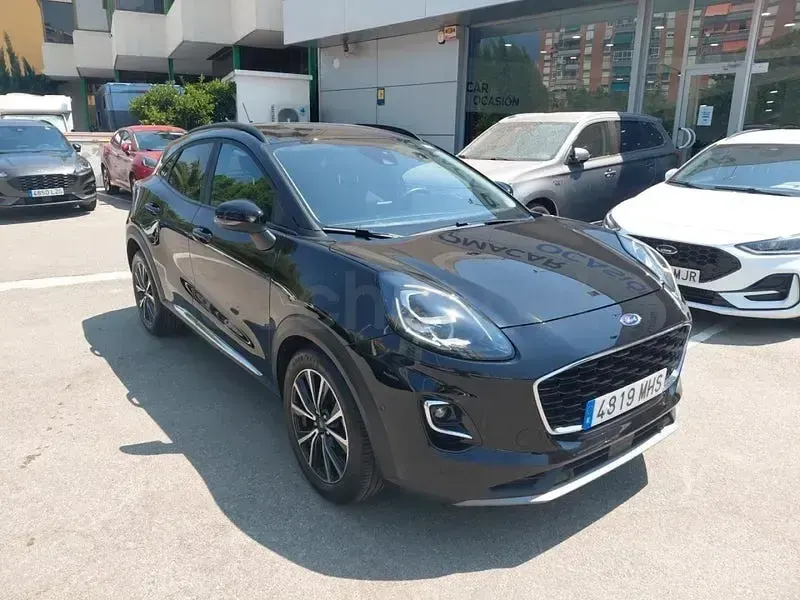 Usado Ford Puma Titanium 125 CV (91 kW) 2023 Negro SUV