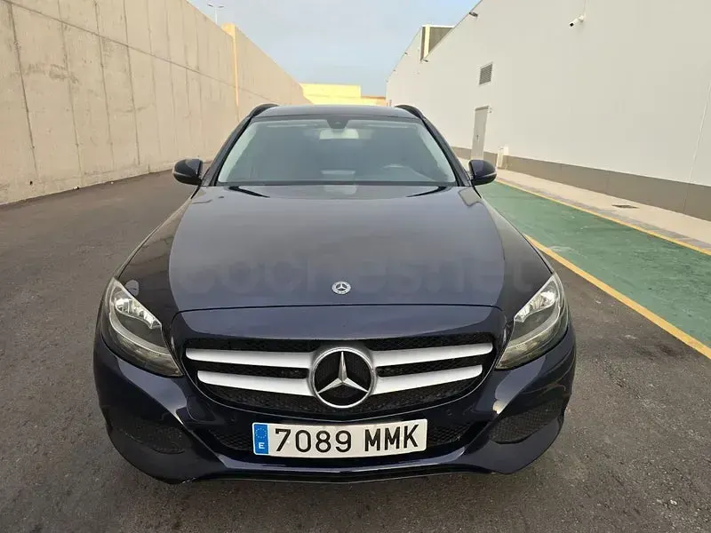 Usado Mercedes C200 136 CV (100 kW) 2016 Azul Berlina