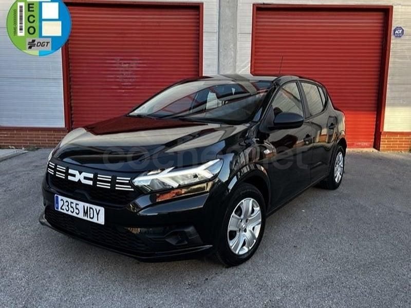 Usado Dacia Sandero Expression 101 CV (74 kW) 2023 Negro Berlina