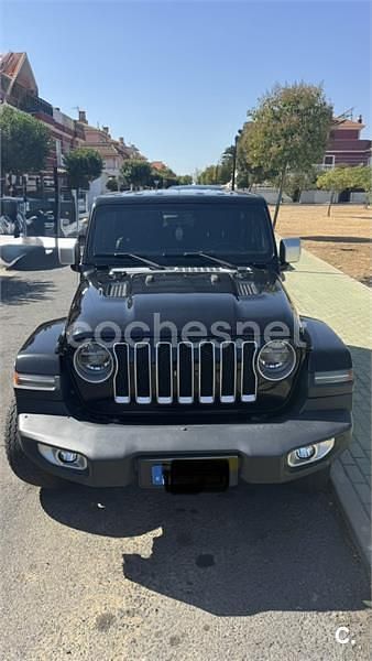 Negro Usado 2018 Jeep Wrangler Sahara SUV | 38.550 € (Buen precio) - Imagen 1/4