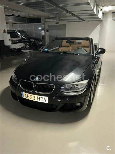 Negro Usado 2011 BMW 320 Cabriolet Descapotable | 17.500 € (Caro) - Imagen 1/4