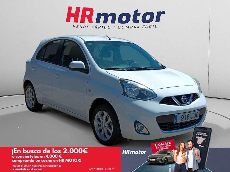 Blanco Usado 2015 Nissan Micra Acenta Utilitario | 8910 € (Precio justo) - Imagen 1/4