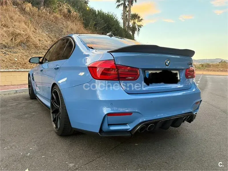 Usado BMW M3 431 CV (317 kW) 2017 Azul Berlina