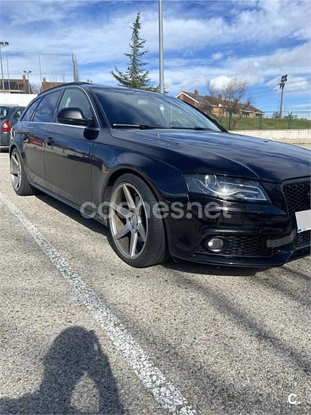 Usado Audi A4 S-Line 240 CV (176 kW) 2008 Negro Familiar