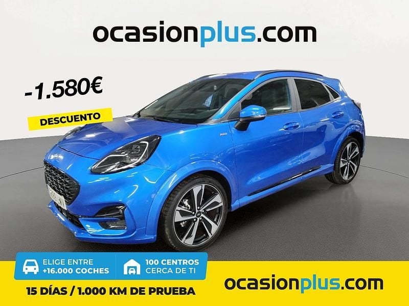 Azul Usado 2021 Ford Puma ST-Line X Recogida | 17.390 € (Precio justo) - Imagen 1/4