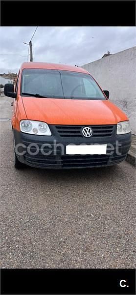 Usado VW Caddy 75 CV (55 kW) 2008 Naranja Monovolumen