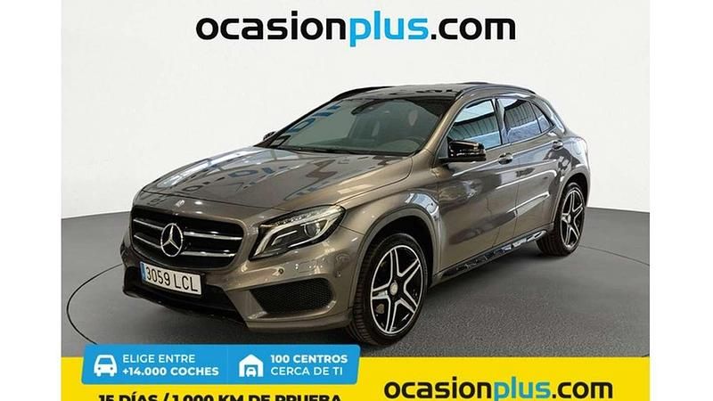 Gris Usado 2015 Mercedes GLA220 AMG line SUV | 22.500 € (Precio justo) - Imagen 1/4