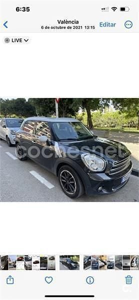 Usado Mini Cooper D Countryman 112 CV (82 kW) 2017 Negro SUV