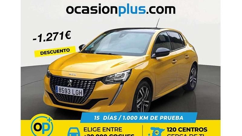 Usado Peugeot 208 Allure 2020 Amarillo Utilitario