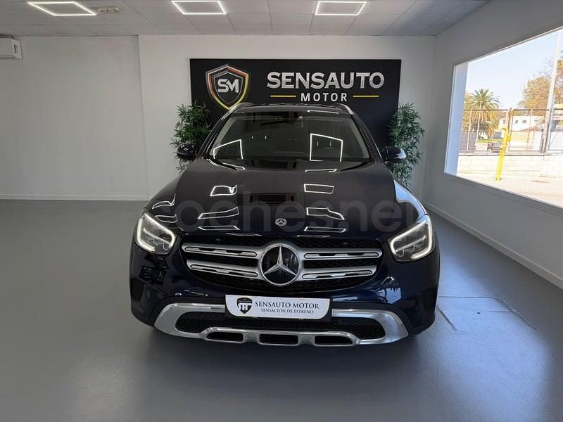 Usado Mercedes GLC300e 306 CV (225 kW) 2021 Azul SUV