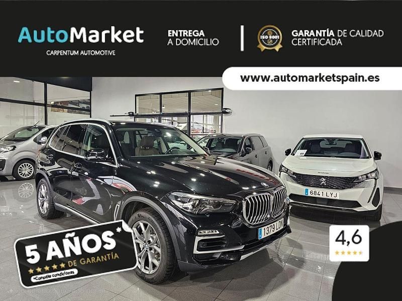 Negro Usado 2019 BMW X5 Sport Line SUV | 49.900 € (Un poco caro) - Imagen 1/4