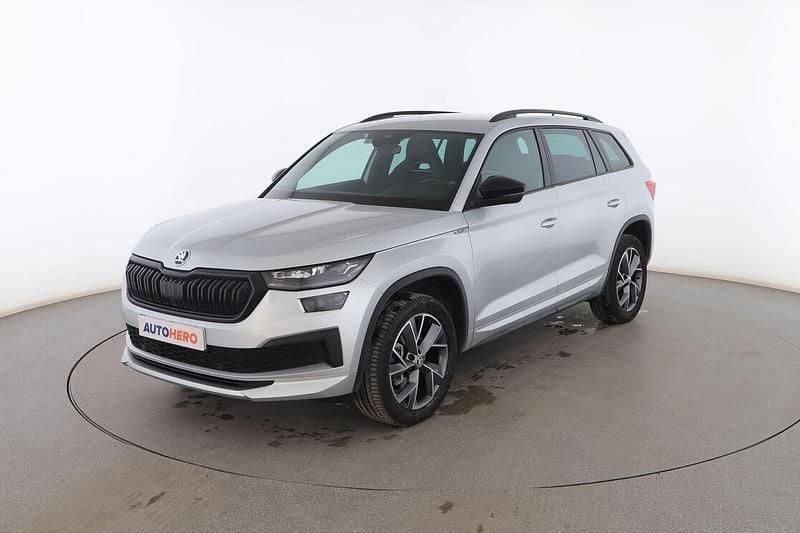 Gris Usado 2021 Skoda Kodiaq SportLine SUV | 31.599 € (Precio justo) - Imagen 1/3