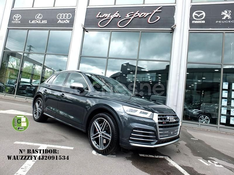 Usado Audi SQ5 S-Line 354 CV (260 kW) 2018 Gris / plata SUV