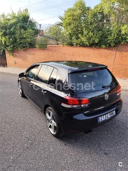 Usado VW Golf VI Sport 160 CV (117 kW) 2010 Negro Utilitario