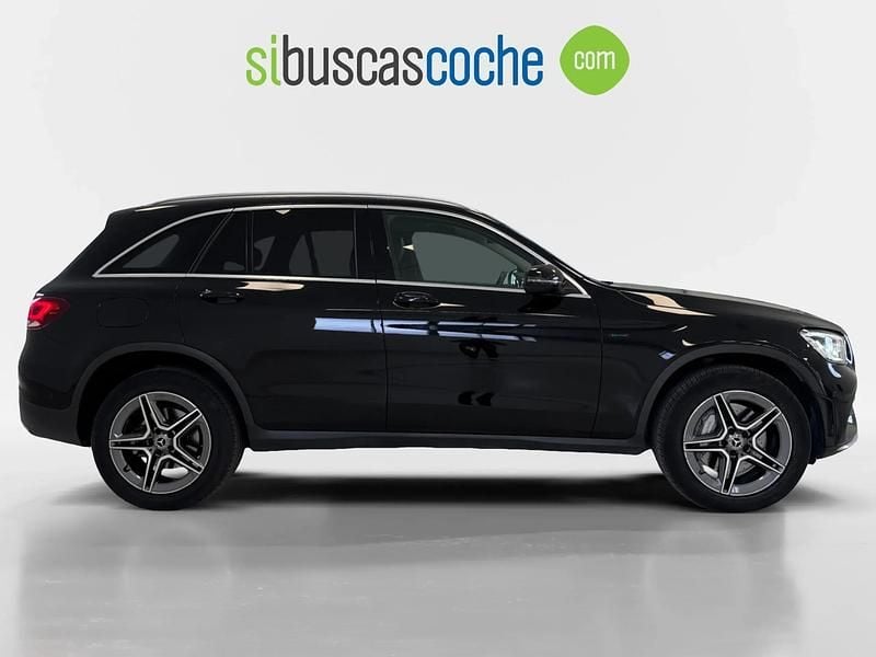 Usado Mercedes GLC300e 333 CV (244 kW) 2021 Negro Coupe