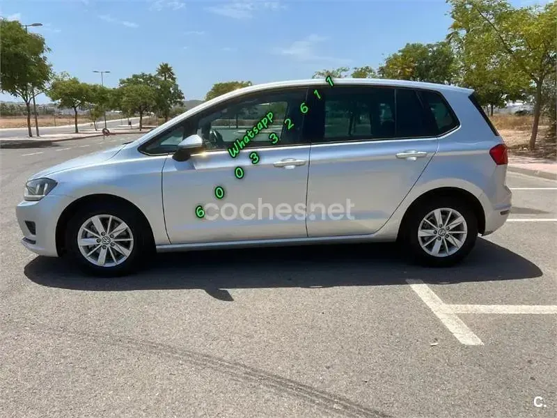 Usado VW Golf Sportsvan Edition 110 CV (80 kW) 2015 Gris / plata Monovolumen
