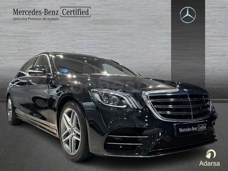 Usado Mercedes S560 476 CV (350 kW) 2019 Negro Berlina