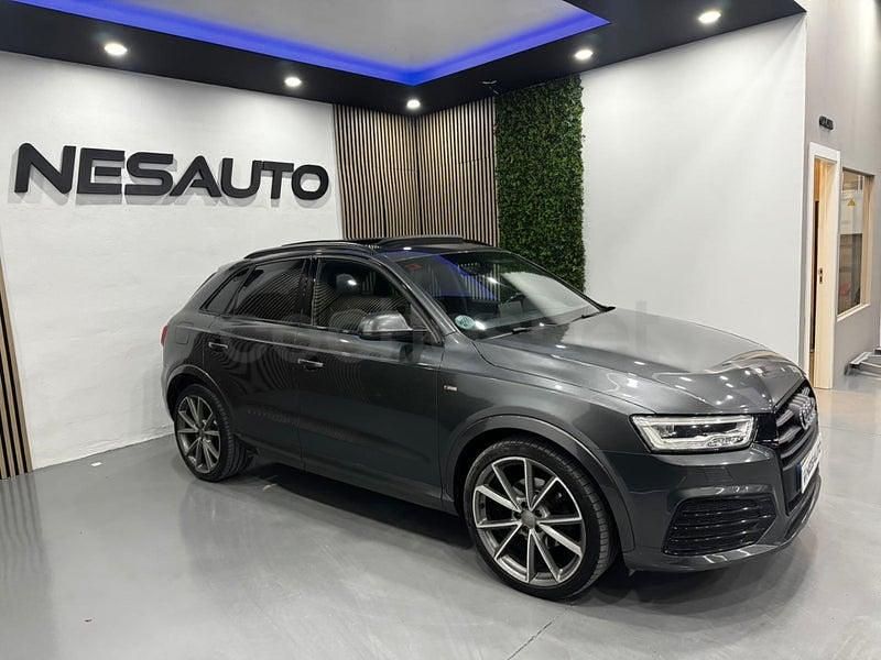 Usado Audi Q3 S-Line 184 CV (135 kW) 2016 Gris / plata SUV