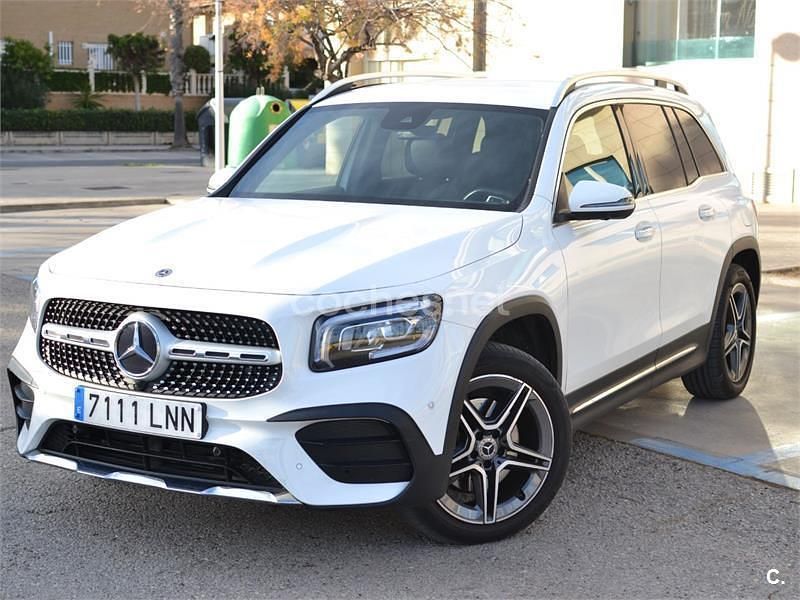 Usado Mercedes GLB200 150 CV (110 kW) 2021 Blanco SUV