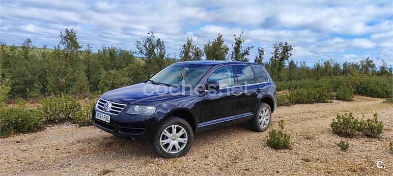 Usado VW Touareg 225 CV (165 kW) 2006 Negro SUV