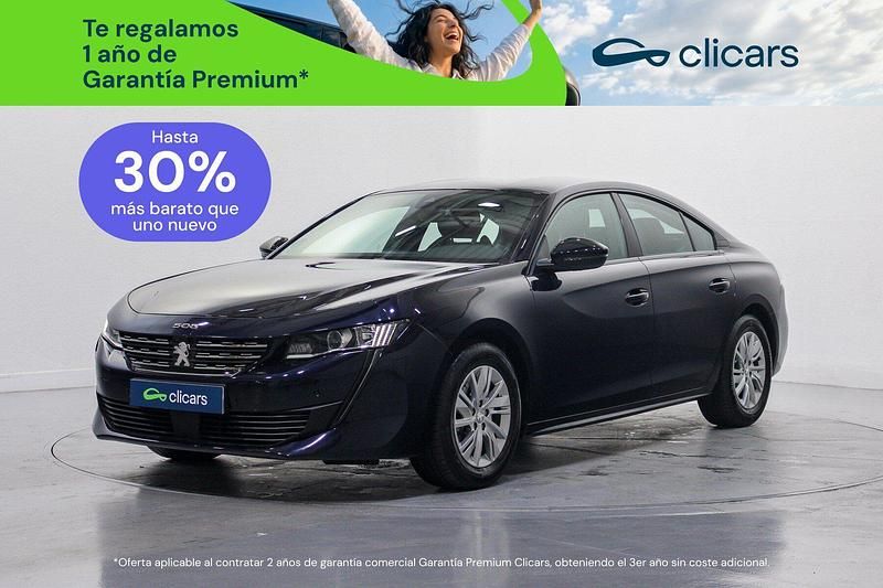 Usado Peugeot 508 Active 131 CV (96 kW) 2022 Azul Berlina