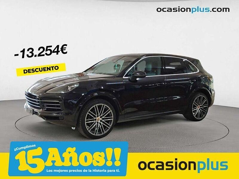 Negro Usado 2021 Porsche Cayenne SUV | 73.200 € (Precio justo) - Imagen 1/4