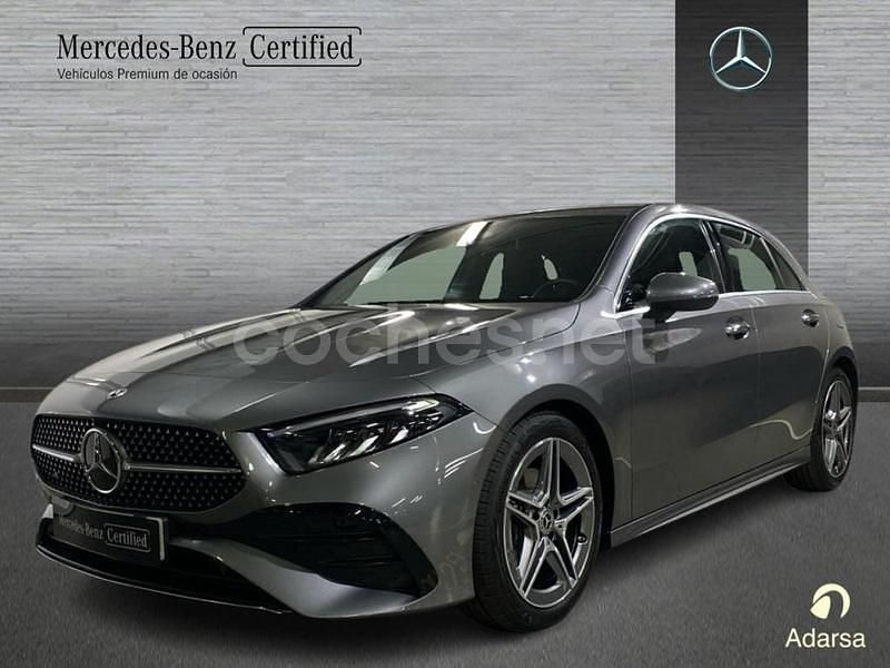 Gris / plata Usado 2024 Mercedes A200 Berlina | 34.900 € (Precio justo) - Imagen 1/4