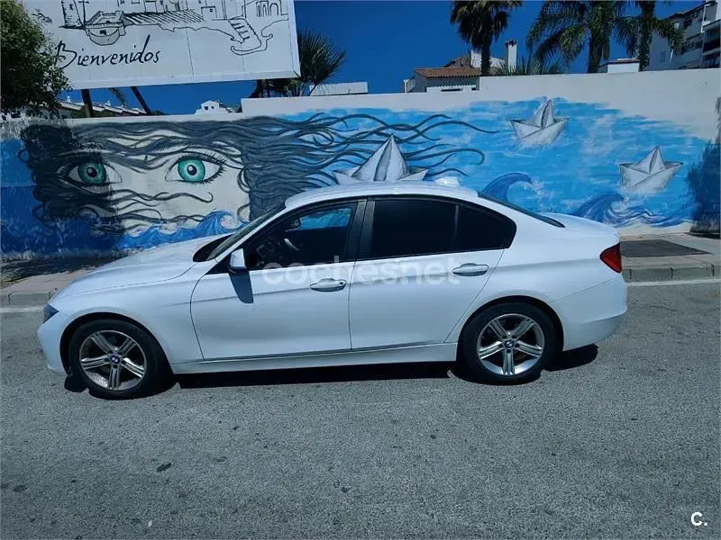 Usado BMW 318 143 CV (105 kW) 2015 Blanco Berlina