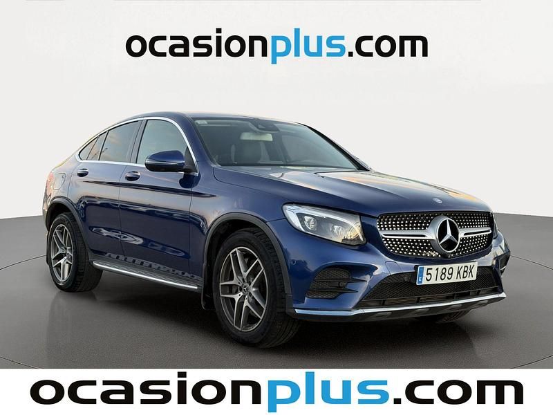 Usado Mercedes GLC250 AMG 204 CV (150 kW) 2017 Azul SUV