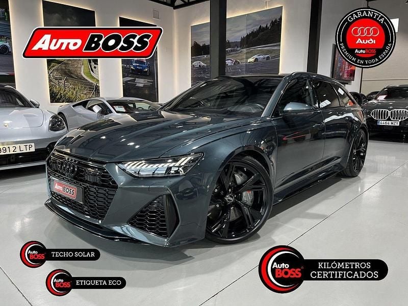 Usado Audi RS6 Premium 600 CV (441 kW) 2022 Verde Familiar