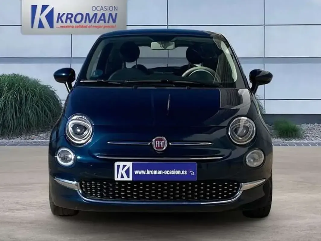 Usado Fiat 500 71 CV (52 kW) 2023 Azul Berlina