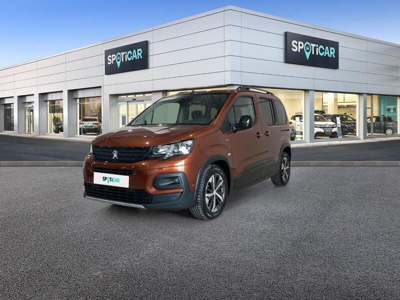 Naranja Usado 2021 Peugeot Rifter GT Monovolumen | 21.450 € (Precio justo) - Imagen 1/4