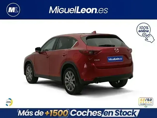 Usado Mazda CX-5 164 CV (120 kW) 2022 Rojo SUV