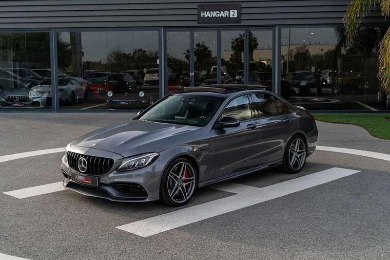 Usado Mercedes C63 AMG AMG 510 CV (375 kW) 2015 Gris Familiar