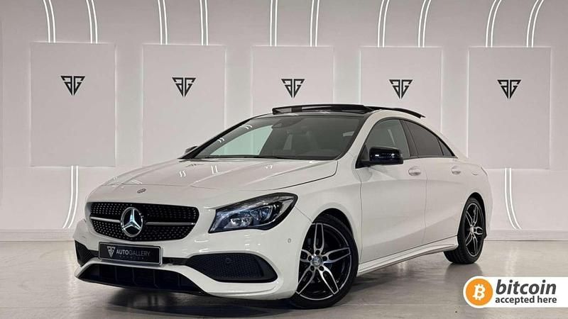 Blanco Usado 2016 Mercedes CLA200 AMG line Coupe | 21.900 € (Un poco caro) - Imagen 1/4