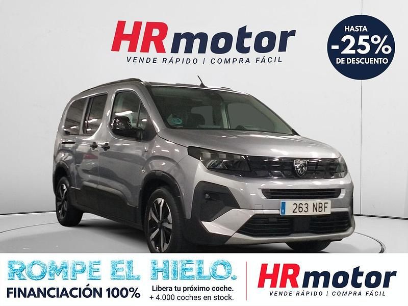 Usado Peugeot Rifter GT 131 CV (96 kW) 2025 Gris Monovolumen