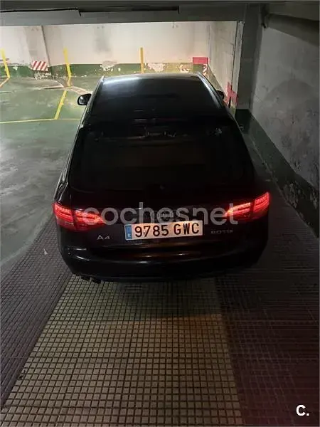 Usado Audi A4 143 CV (105 kW) 2010 Negro Familiar