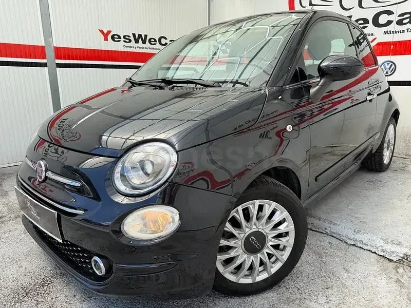 Usado Fiat 500 Lounge 69 HP (50 kW) 2019 Preto Sedan