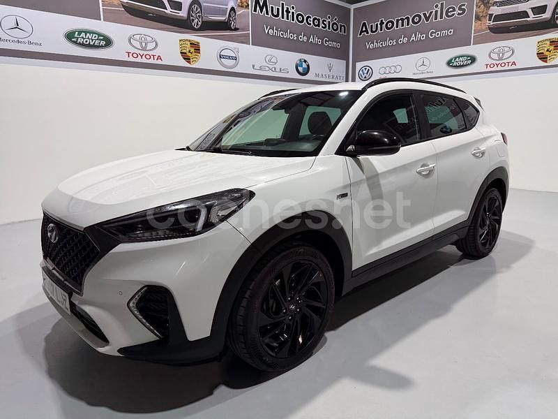 Usado Hyundai Tucson N Line 136 CV (100 kW) 2020 Blanco SUV