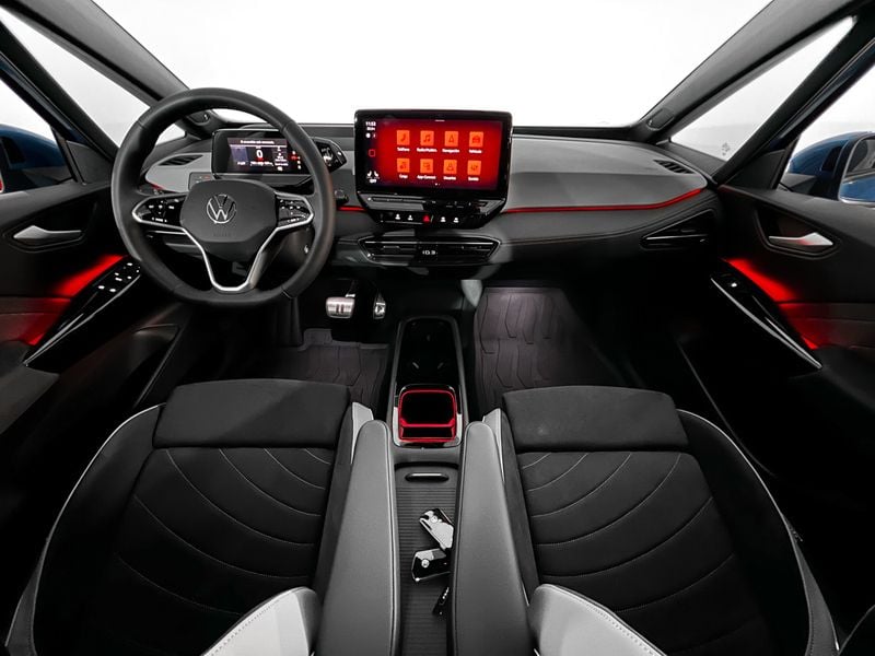 Usado VW ID.3 Pro 150 kW (204 CV) 2023 Azul costa metalizado con techo negro Utilitario