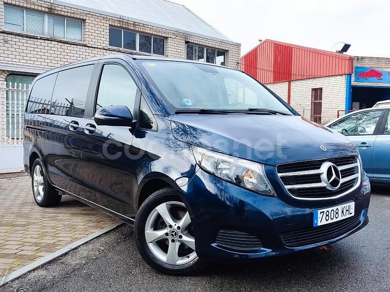 Usado Mercedes V220 Avantgarde 163 CV (119 kW) 2018 Azul Monovolumen