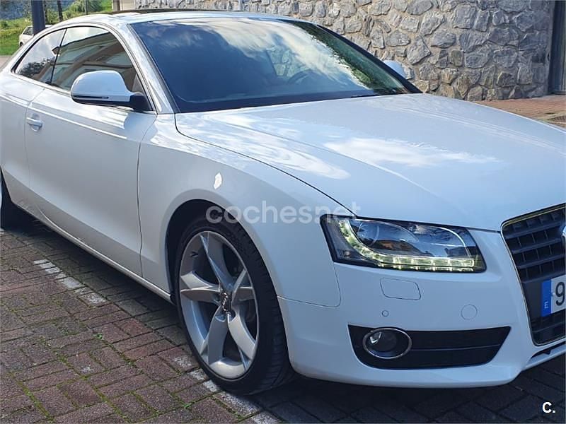 Usado Audi A5 190 CV (139 kW) 2008 Blanco Coupe