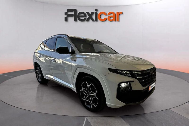 Blanco Usado 2022 Hyundai Tucson N Line SUV | 22.990 € (Precio justo) - Imagen 1/4