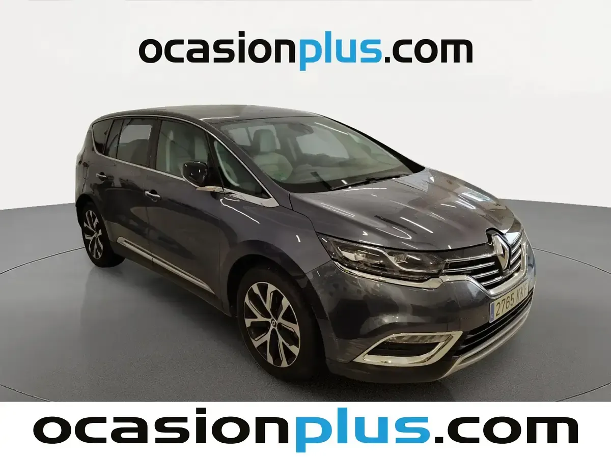 Usado Renault Espace 225 CV (165 kW) 2018 Gris Monovolumen