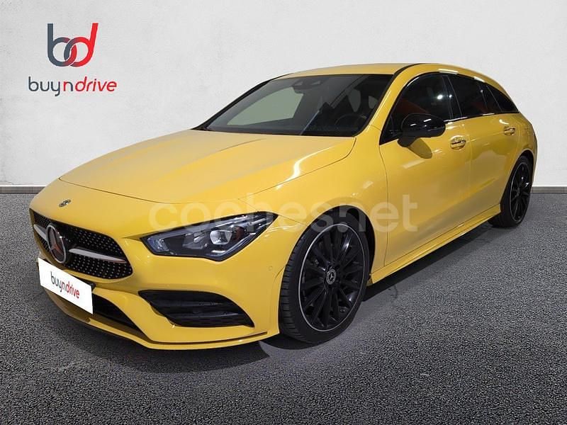 Amarillo Usado 2020 Mercedes CLA220 Shooting Brake Familiar | 32.990 € (Un poco caro) - Imagen 1/4