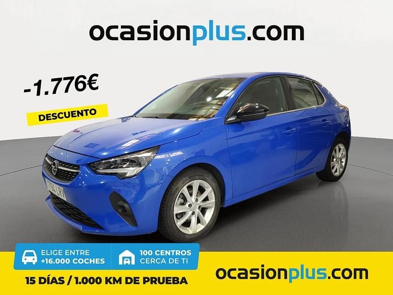Azul Usado 2021 Opel Corsa Elegance Berlina | 11.490 € (Precio justo) - Imagen 1/4