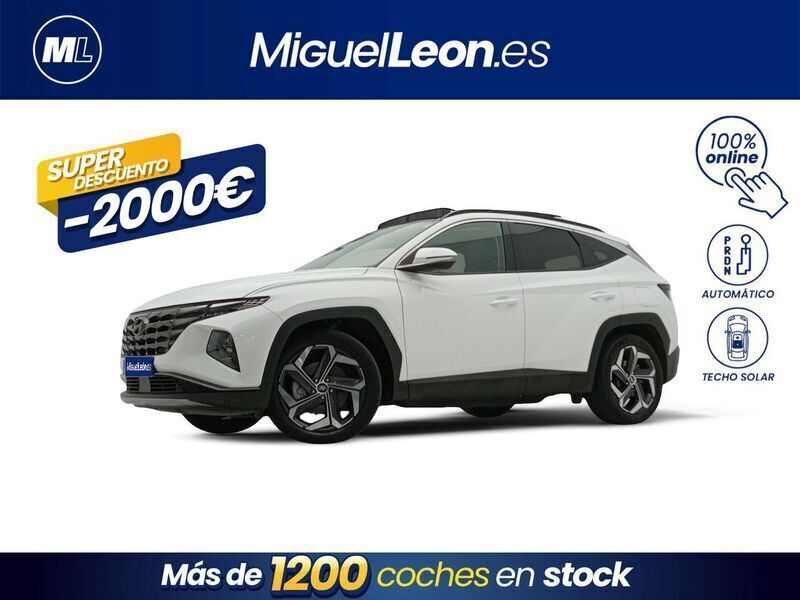 Blanco Usado 2022 Hyundai Tucson SUV | 26.985 € (Buen precio) - Imagen 1/3