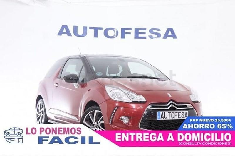Usado DS Automobiles DS3 Style 99 CV (72 kW) 2015 Granate Berlina